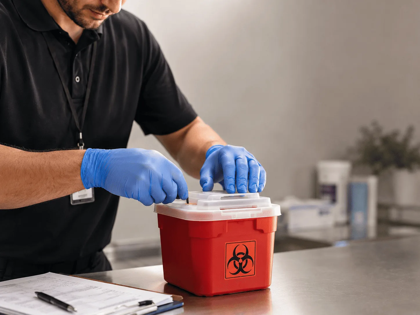 Why choose Sharps Waste Disposal in New England, ND
